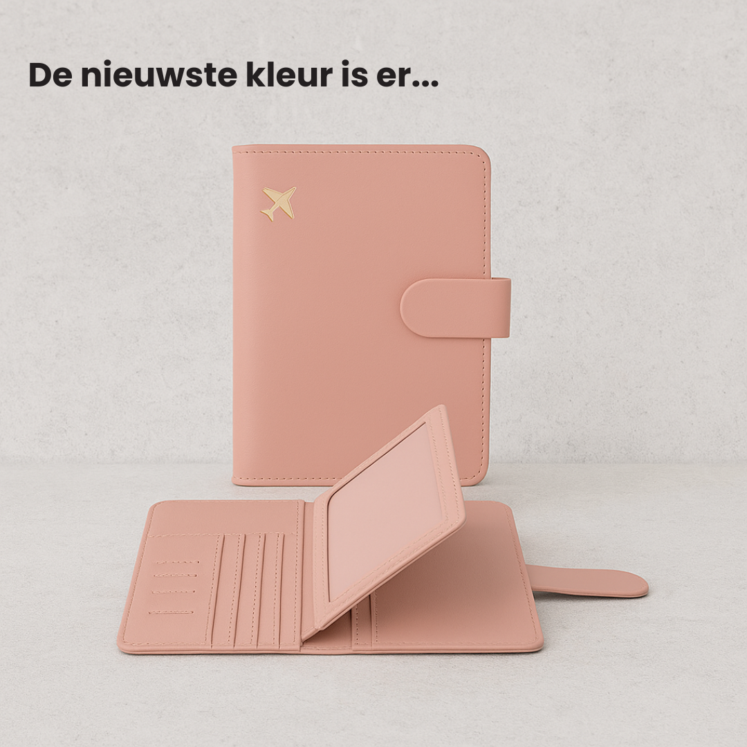 Paspoort Reisportemonnee | 1+1 Gratis