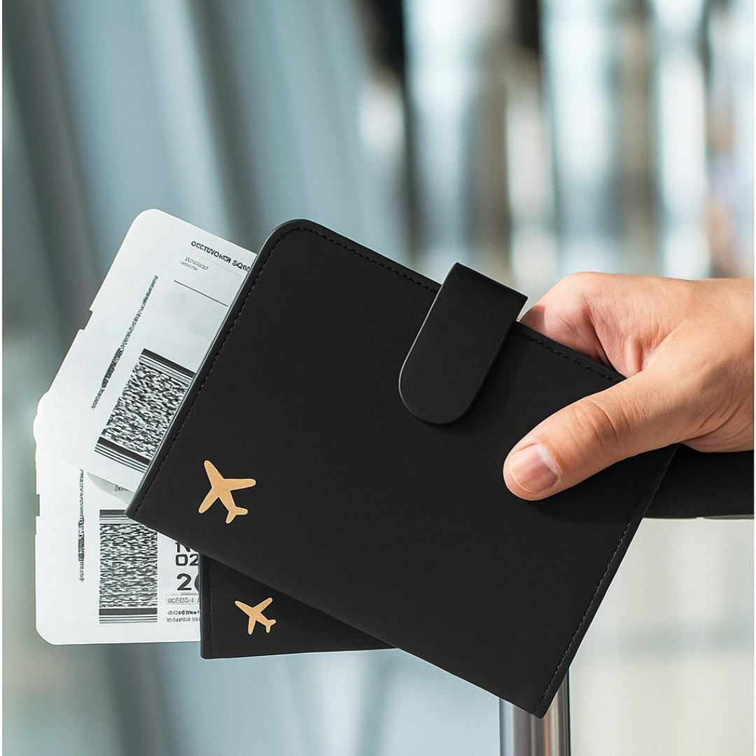 Paspoort Reisportemonnee | 1+1 Gratis